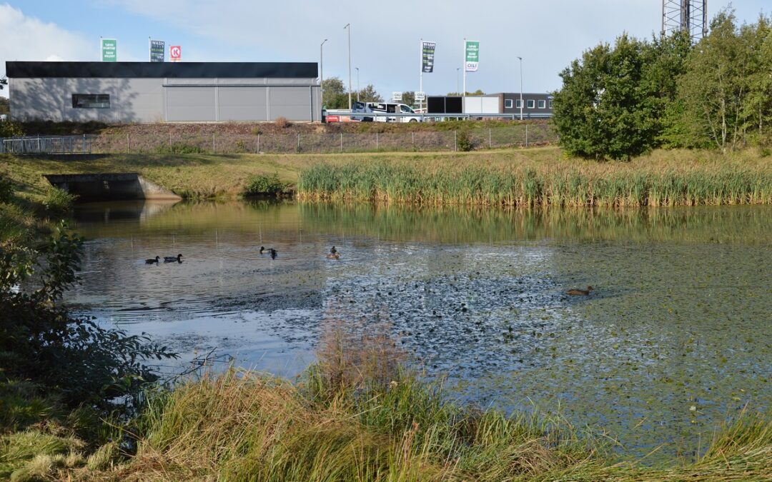 Online vandstandsmåling i regnvandsbassiner for Silkeborg Forsyning